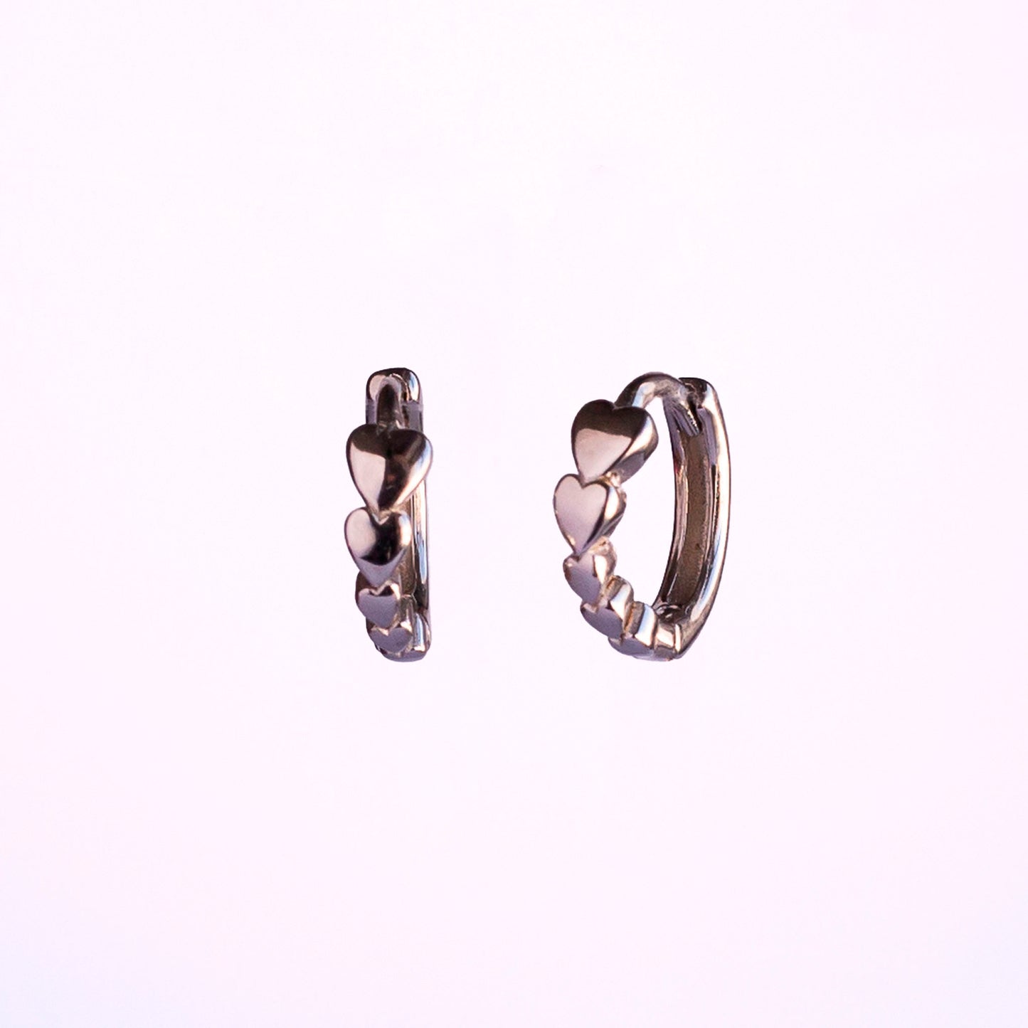 Pendientes de plata "Corazonada"