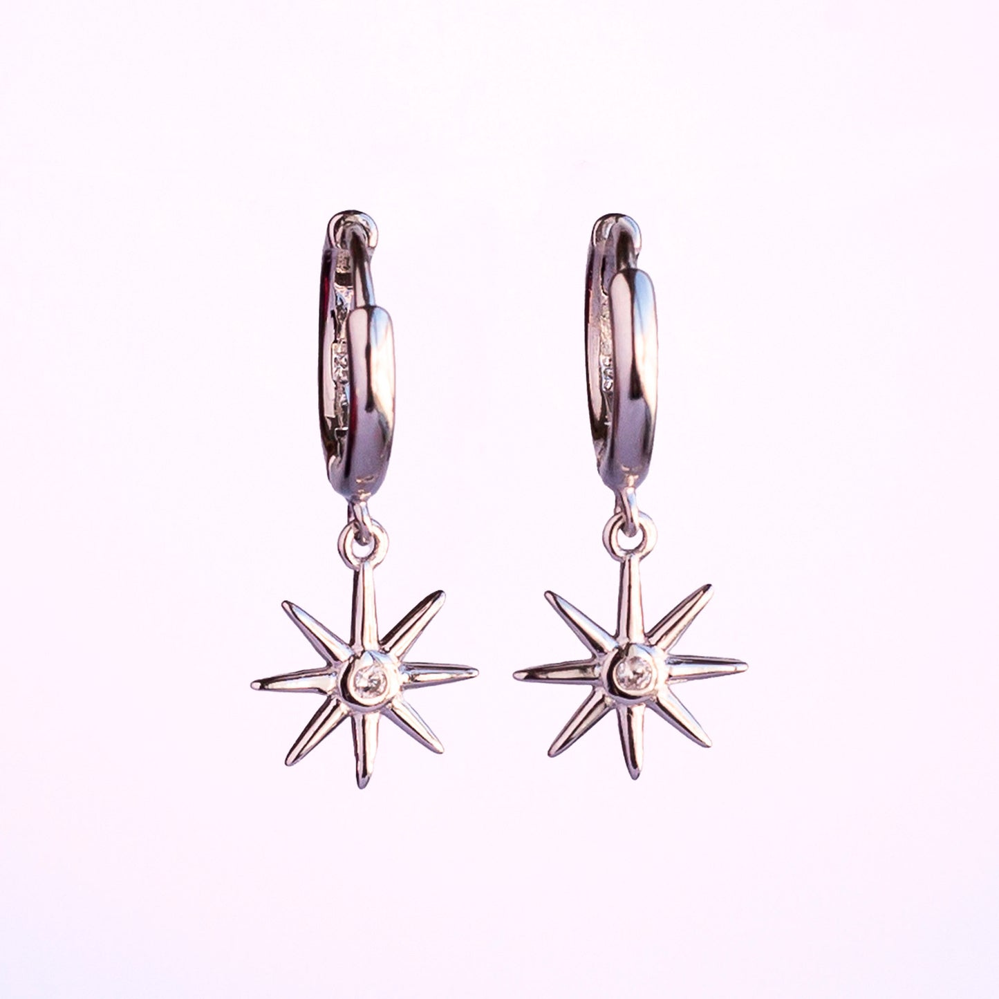 Pendientes de plata "Polar"