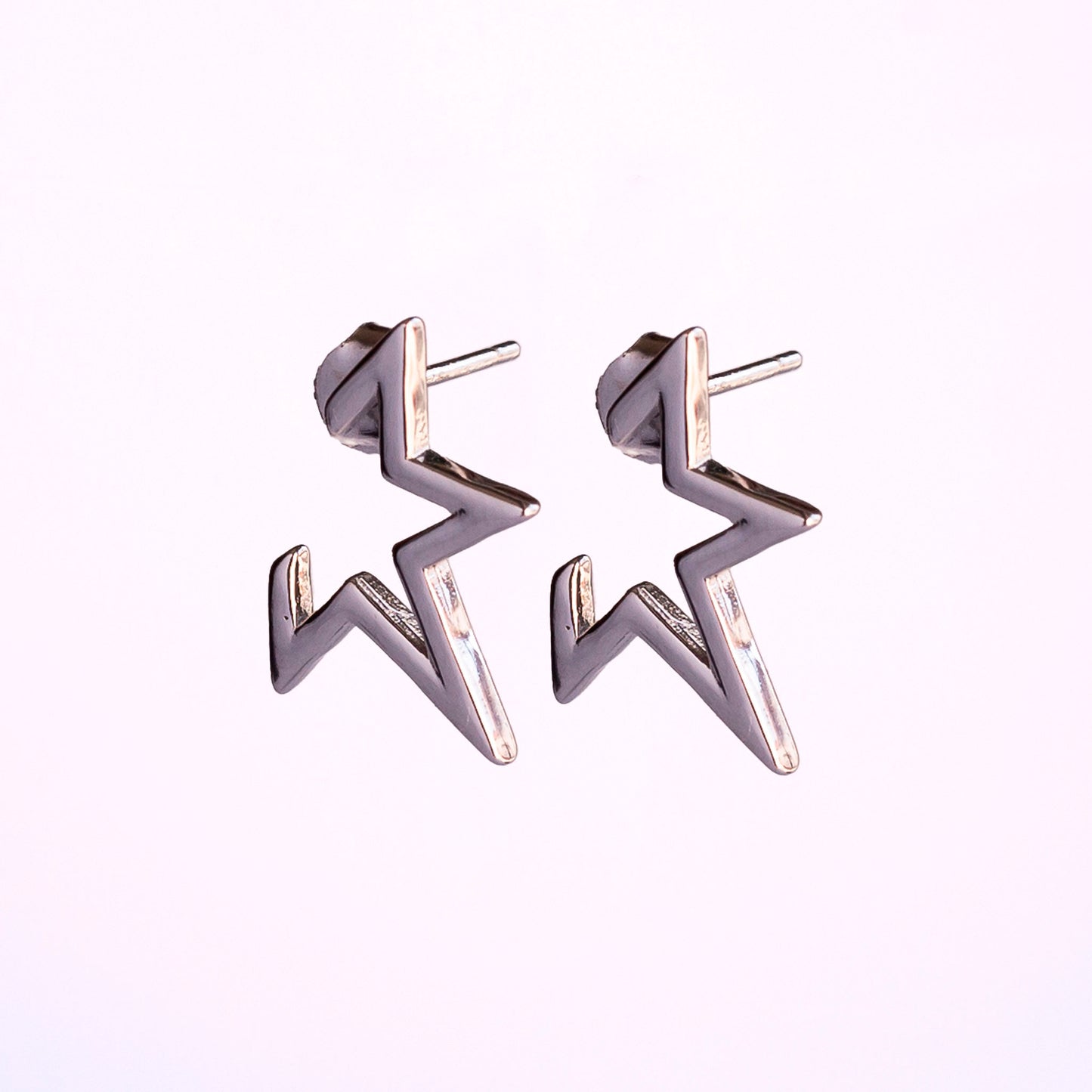 Pendientes de plata "Rock"