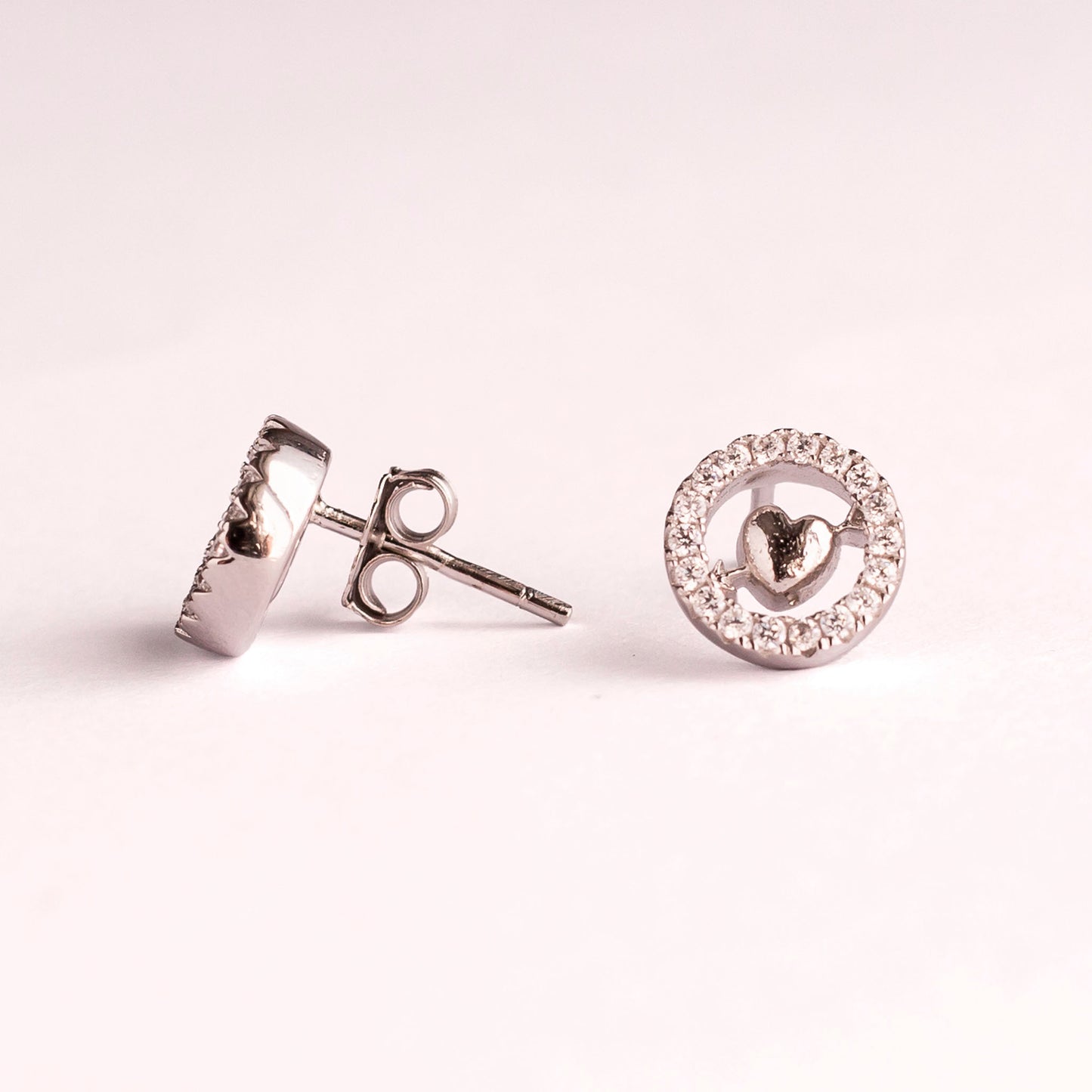 Pendientes de plata "Cupido"