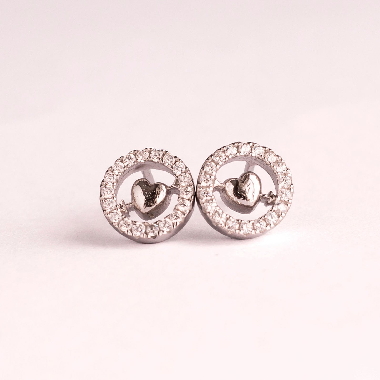 Pendientes de plata "Cupido"