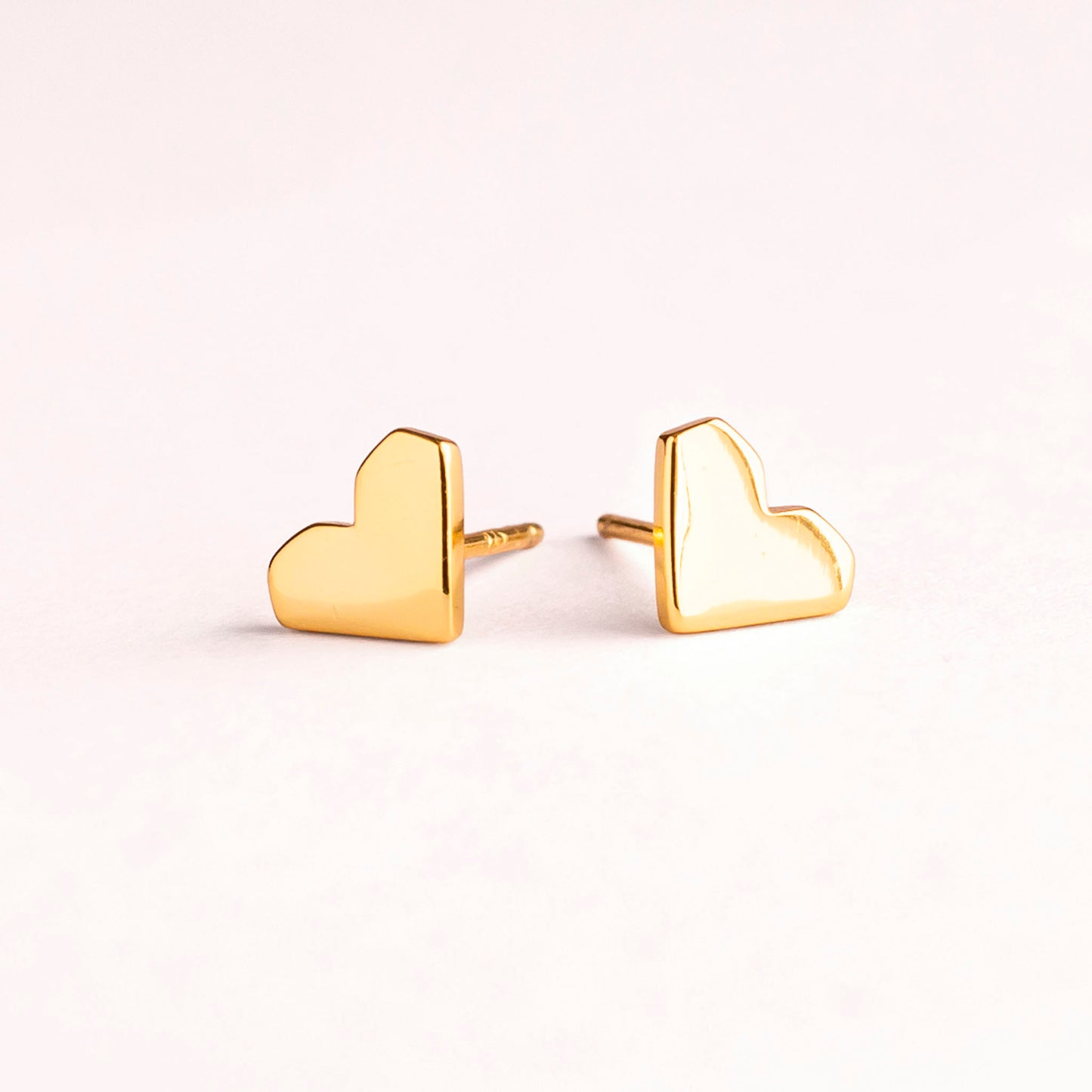 Pendiente de plata "Corazón Píxel"