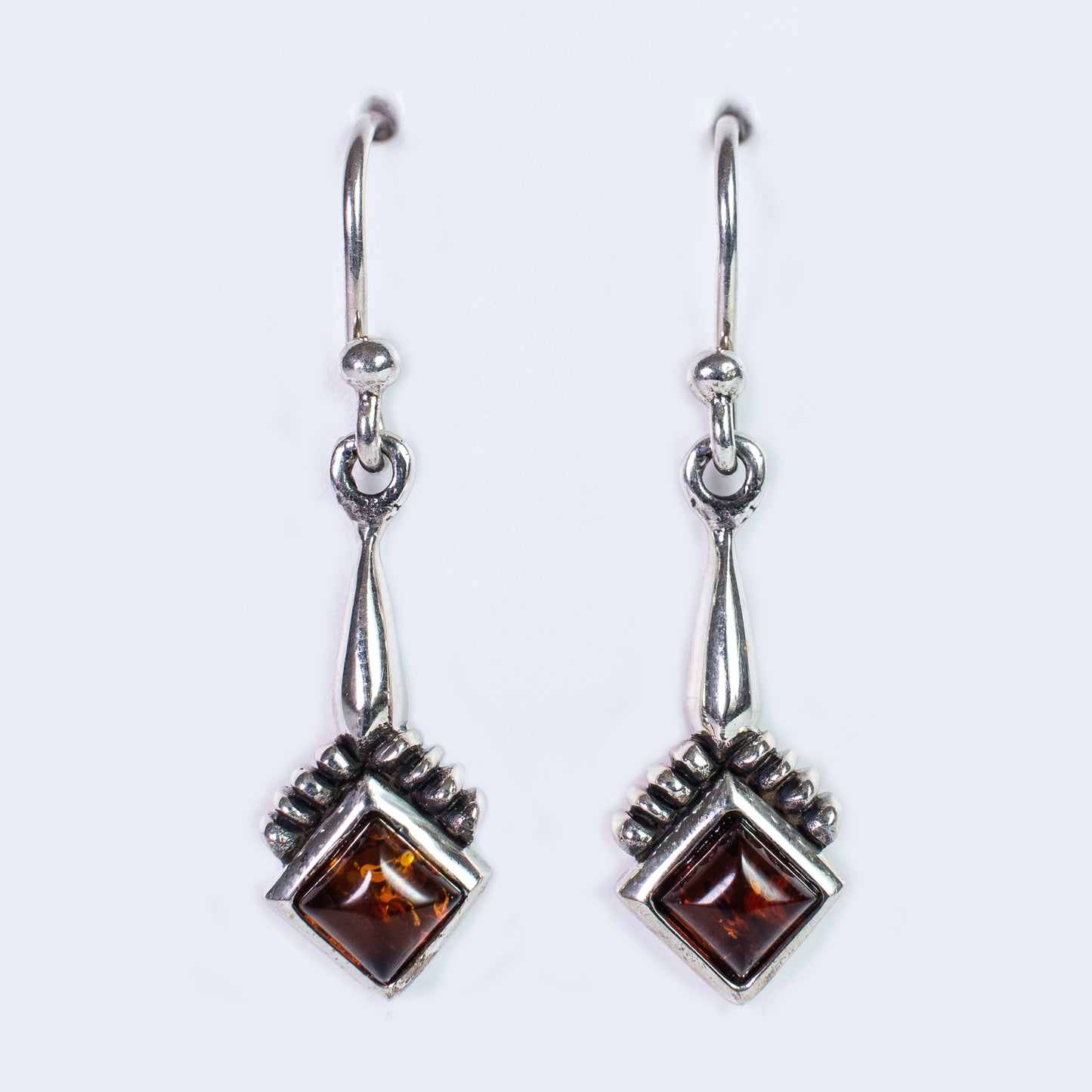 Pendientes de plata "Amber"