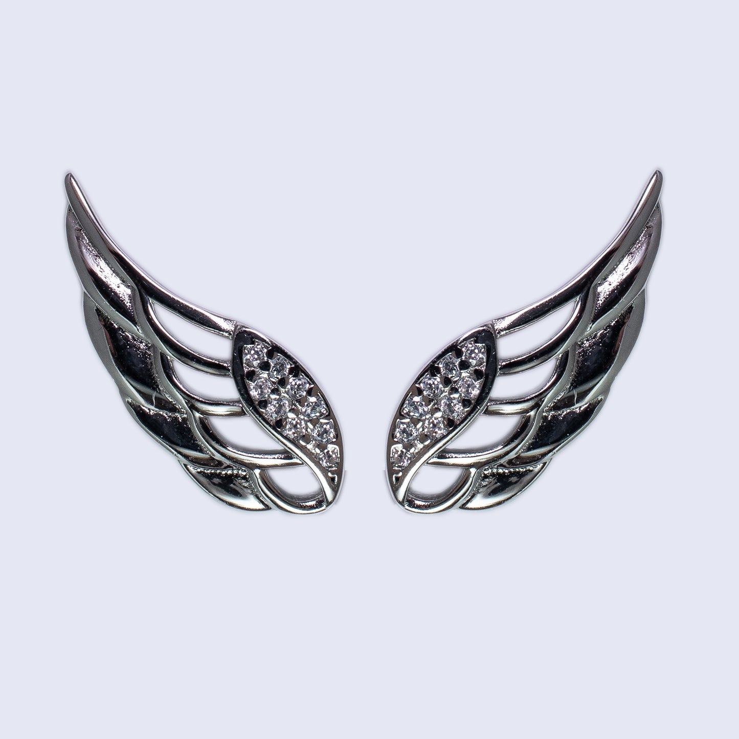 Pendientes de plata "Wings"