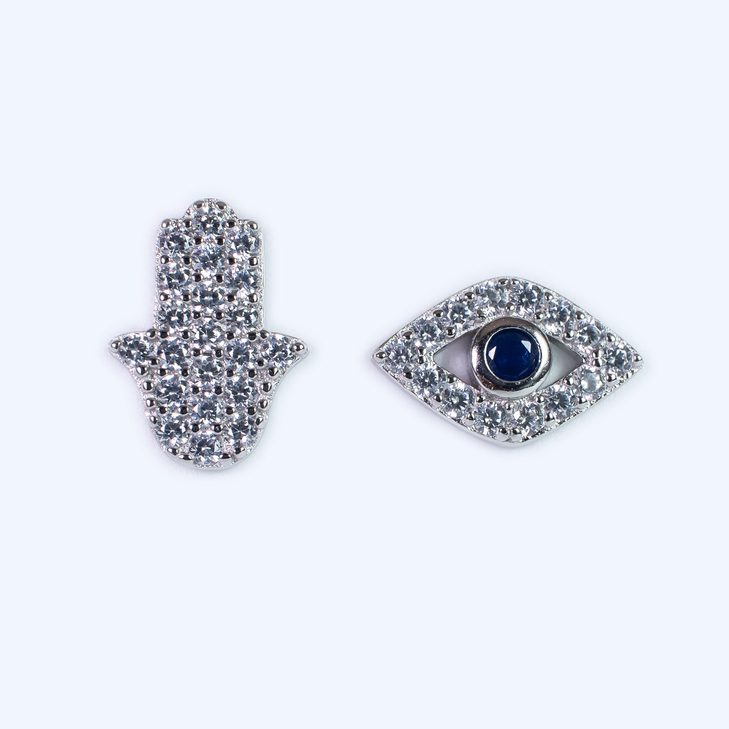 Pendientes de plata "Amuleto"