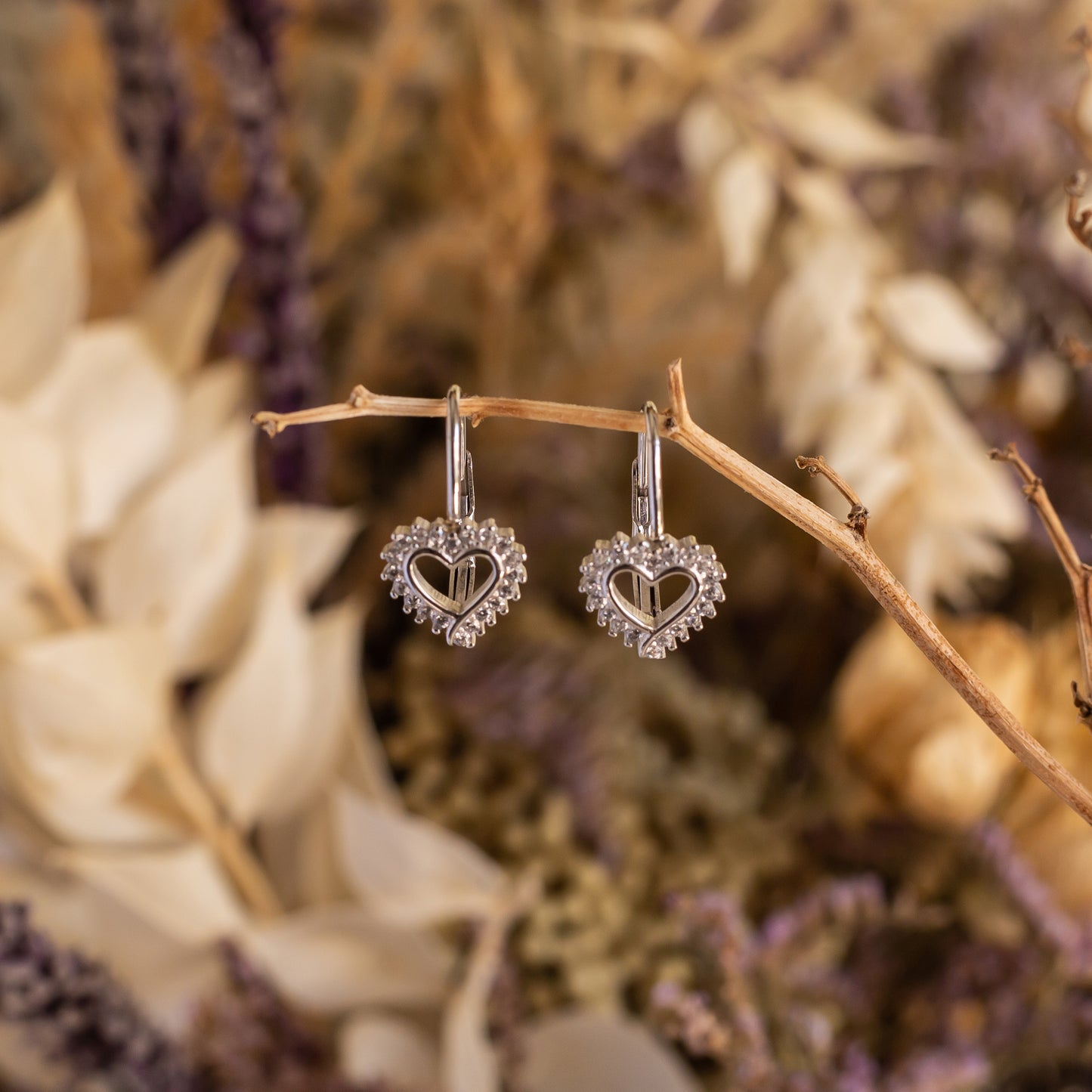 Pendientes de plata "Julieta"