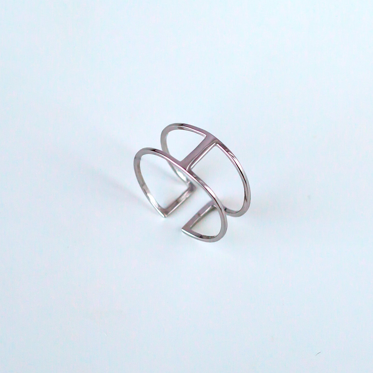 Anillo de plata "Double"