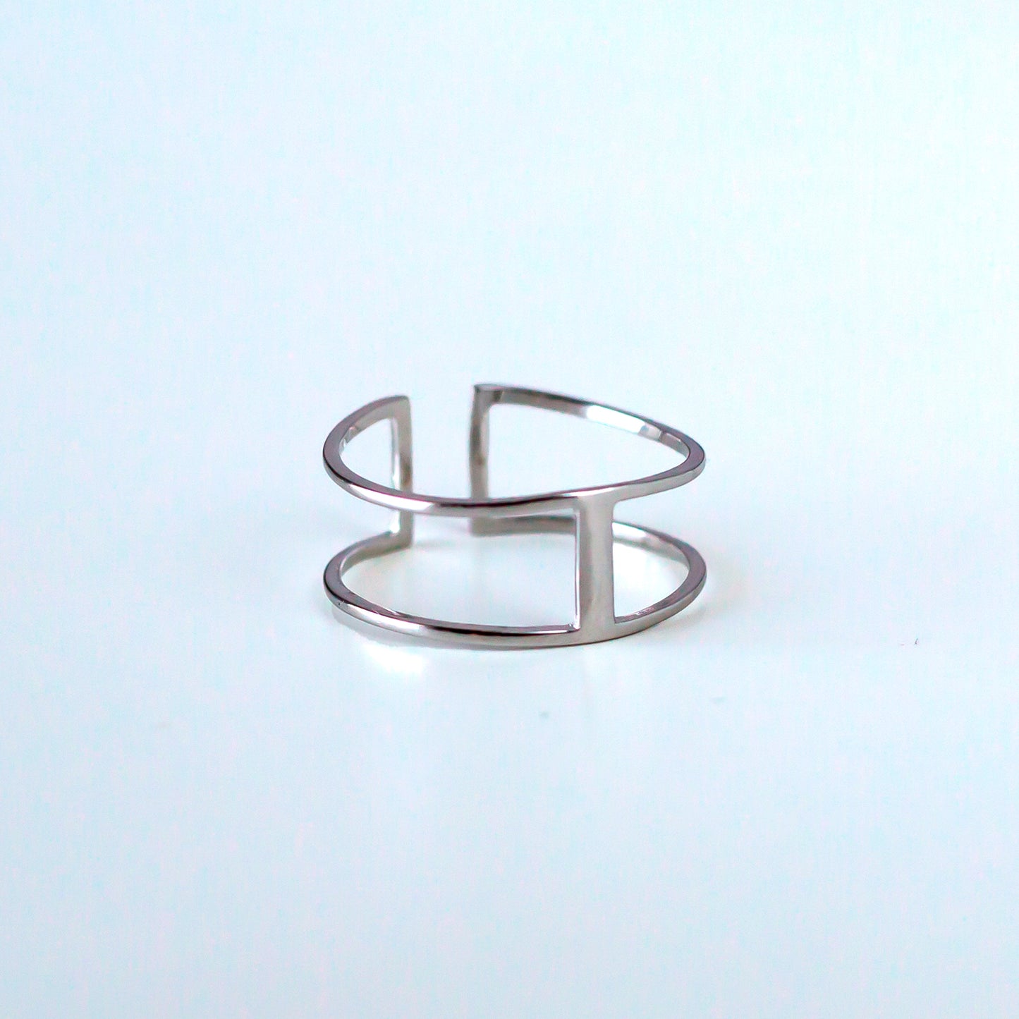Anillo de plata "Double"