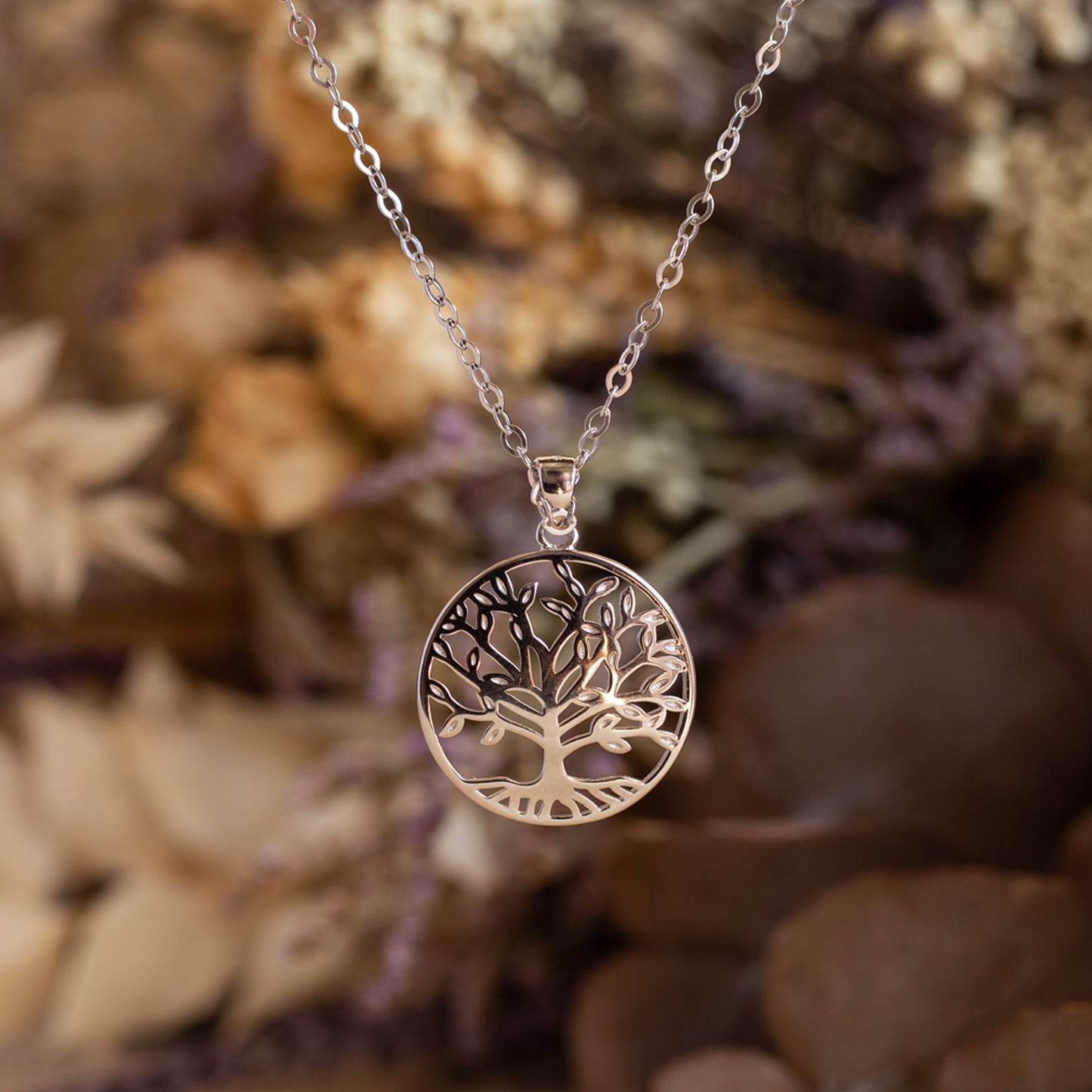 Gargantilla de plata "Árbol de la Vida"