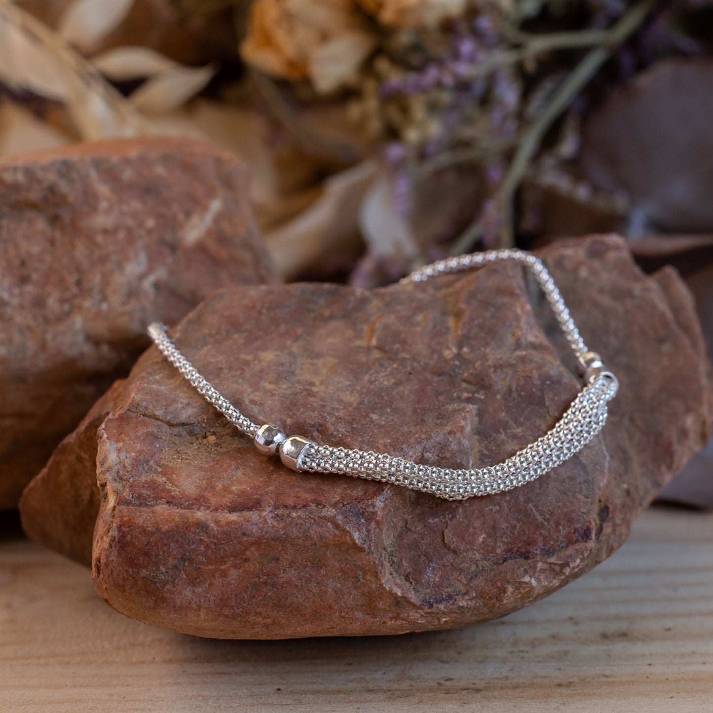 Pulsera de plata "Cordón"