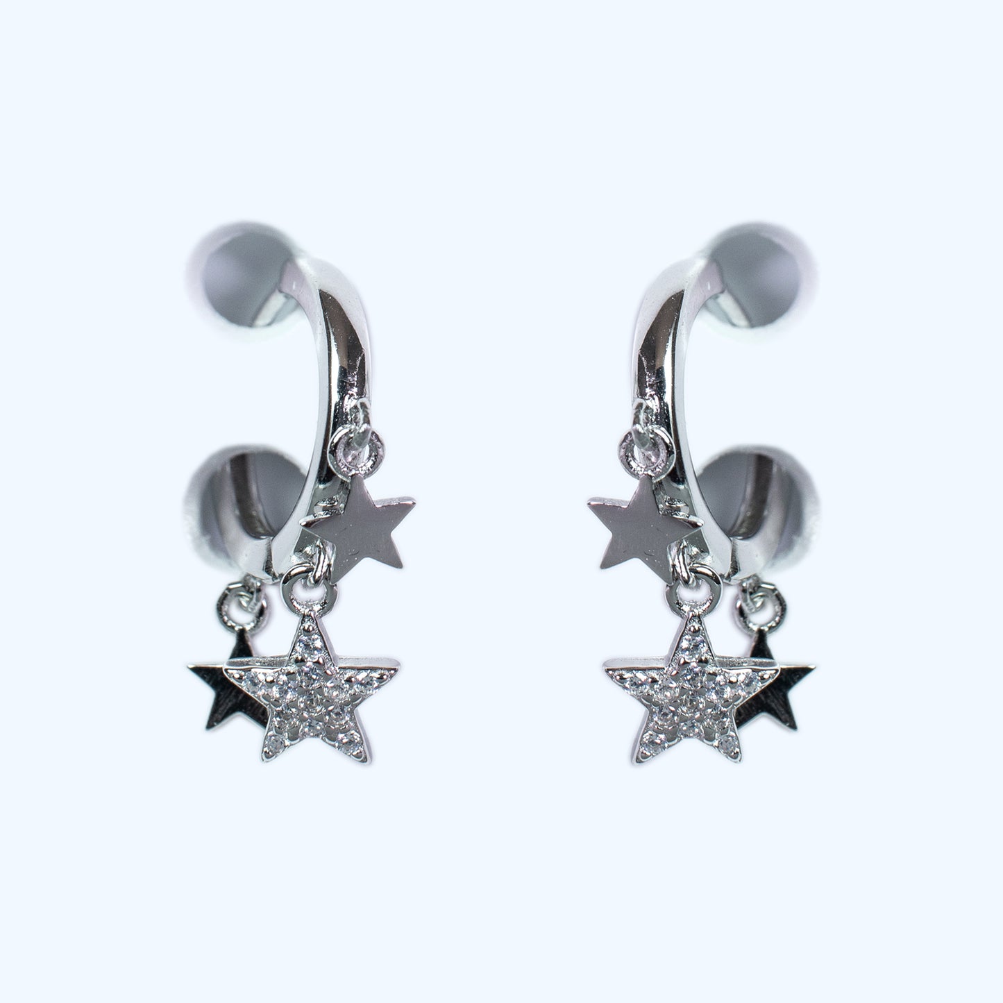 Pendientes de plata "Orión"