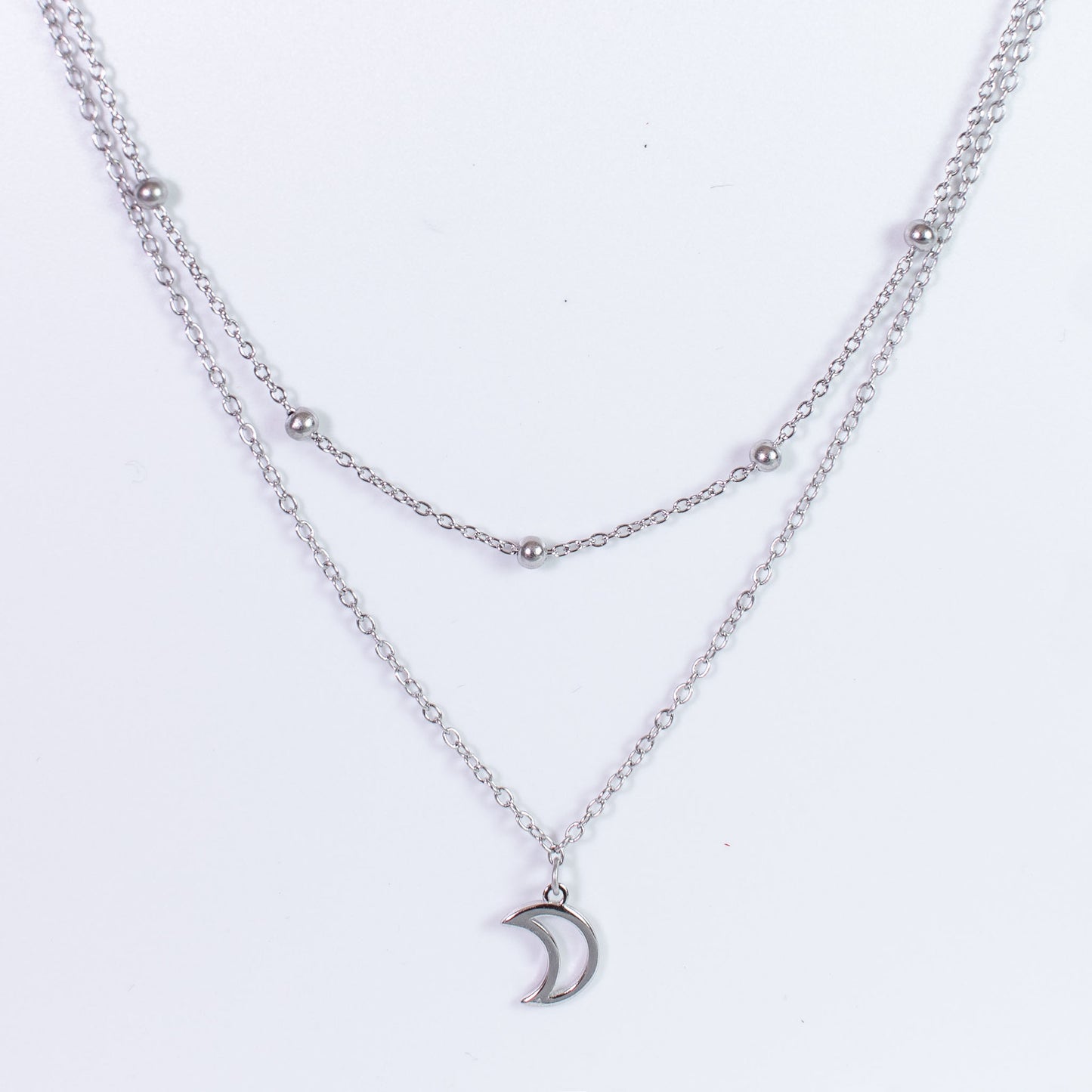 Gargantilla de plata "Noche"
