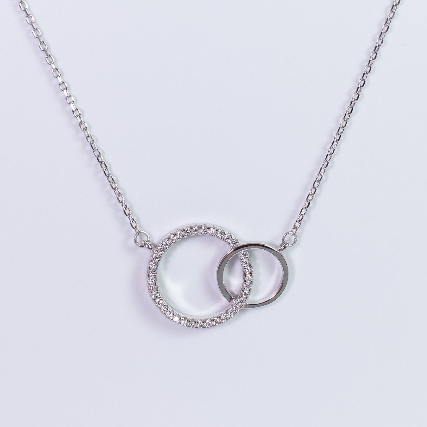 Gargantilla de plata "Sinergia circonitas"