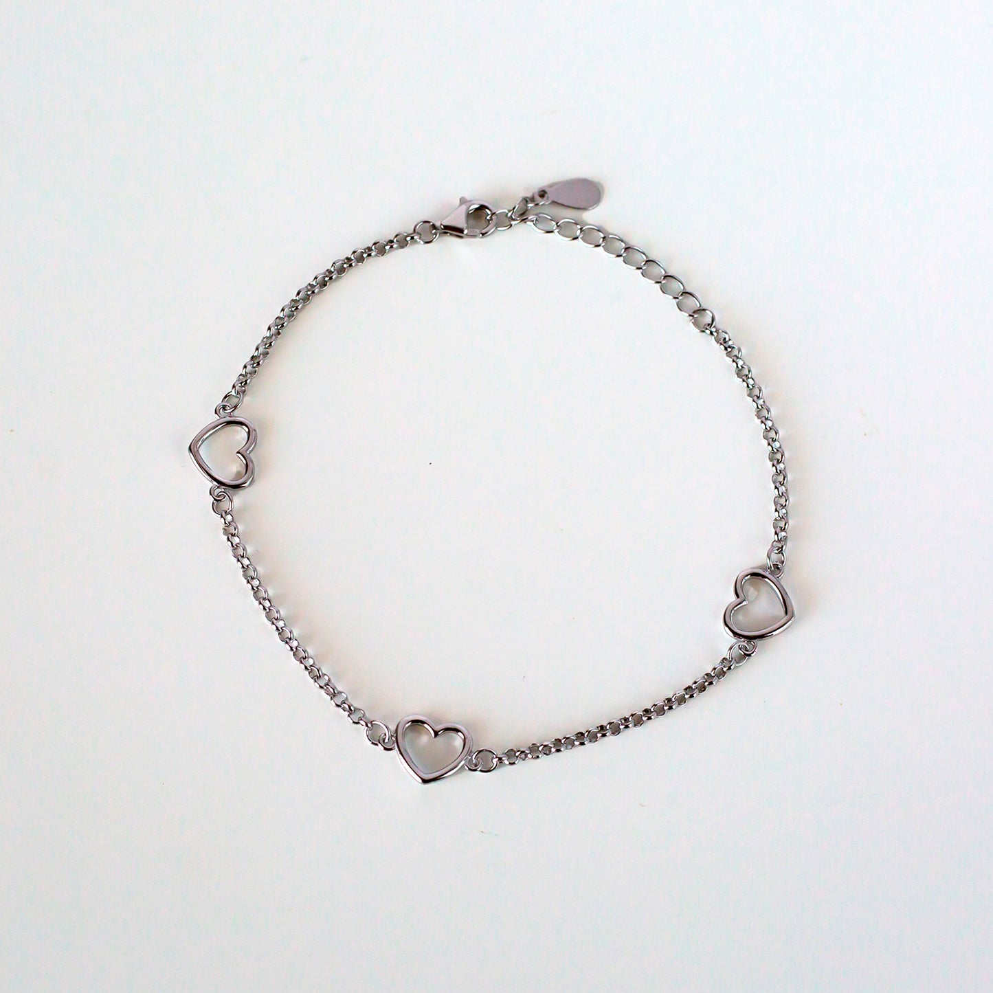 Pulsera "Triple Corazón"