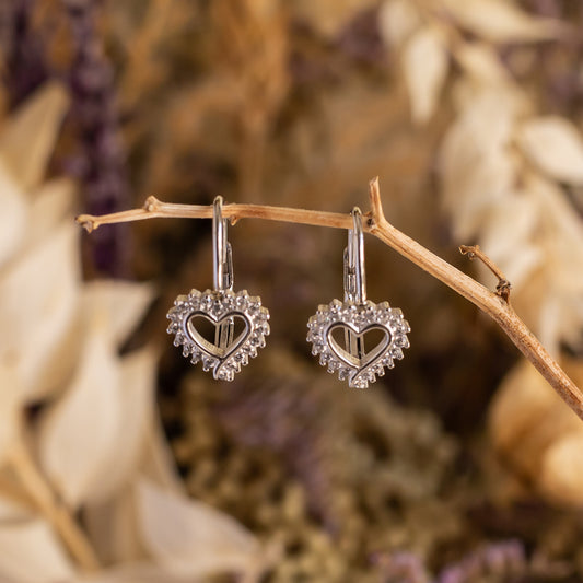 Pendientes de plata "Julieta"