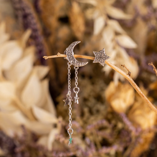 Pendientes de plata "Sueños"
