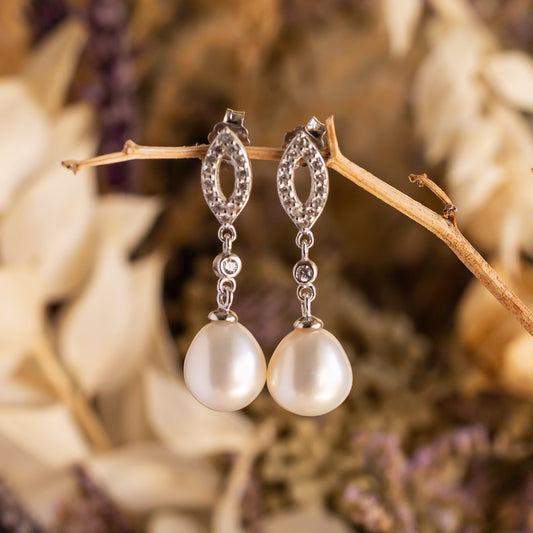 Pendientes de plata "Classy"