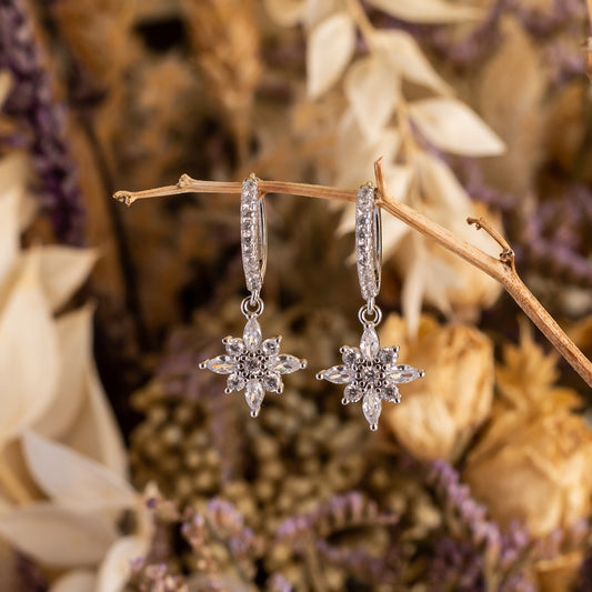 Pendientes de plata "Winter"