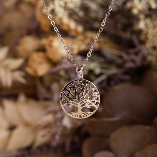 Gargantilla de plata "Árbol de la Vida"