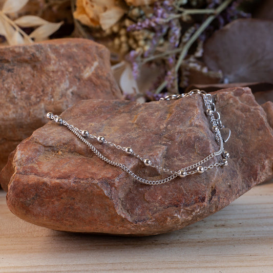 Pulsera de plata "Camino"