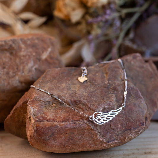 Pulsera de plata "Ángel"